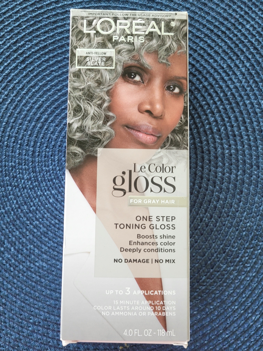 Hair Color Gloss Product Box